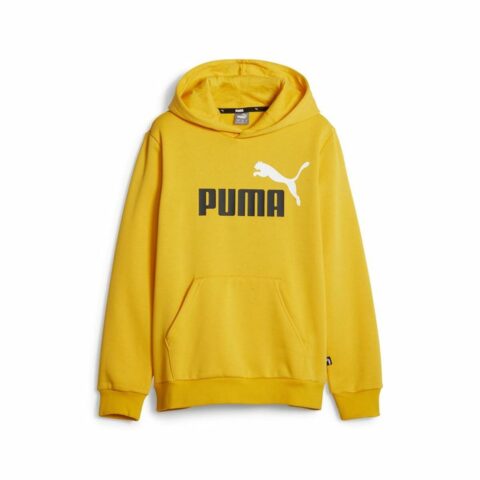 Παιδικό Μπλουζάκι Puma Ess+ 2 Col Big Logo Κίτρινο