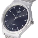 Unisex Ρολόγια Casio MQ-24M-1EDF Μαύρο Ασημί (Ø 35 mm)