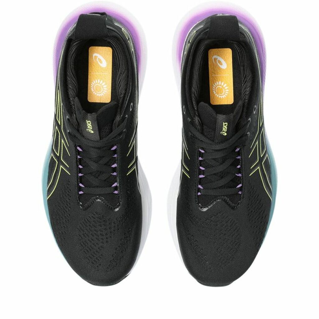 Παπούτσια για Tρέξιμο για Ενήλικες Asics Gel-Nimbus 25  Γυναίκα Μαύρο