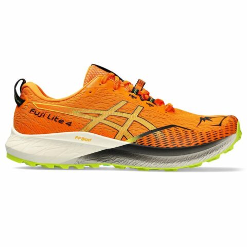 Παπούτσια για Tρέξιμο για Ενήλικες Asics Fuji Lite 4 Βουνό Άντρες Πορτοκαλί