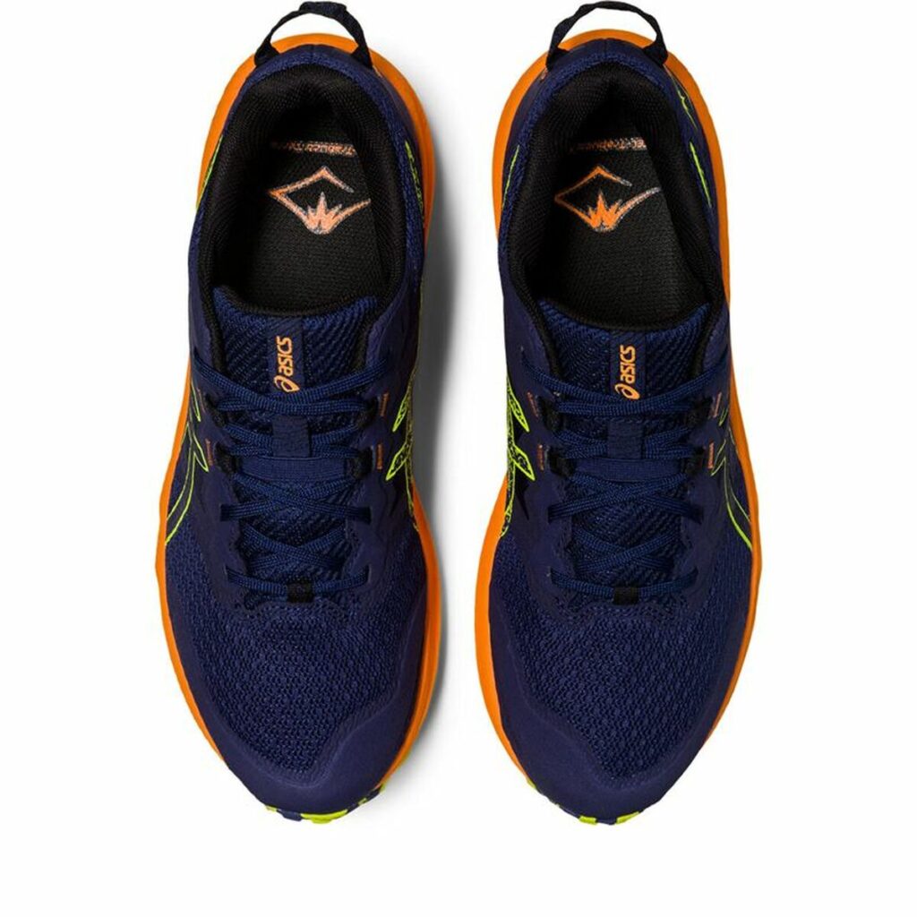 Παπούτσια για Tρέξιμο για Ενήλικες Asics Trabuco Terra 2 Βουνό Άντρες Ναυτικό Μπλε