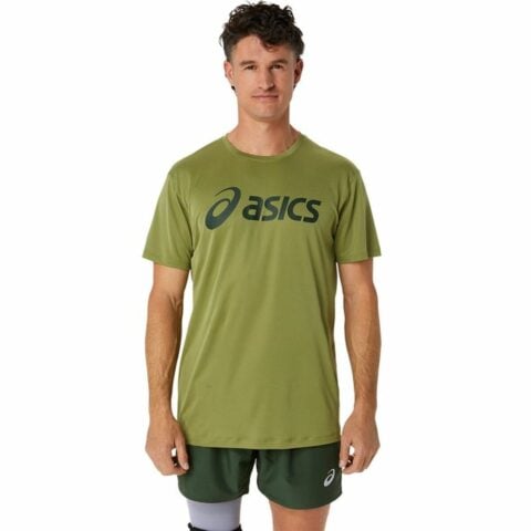 Ανδρική Μπλούζα με Κοντό Μανίκι Asics Core Top  Στρατιωτικό πράσινο