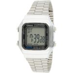 Unisex Ρολόγια Casio VINTAGE Μαύρο Ασημί (Ø 32 mm) (Ø 34 mm)