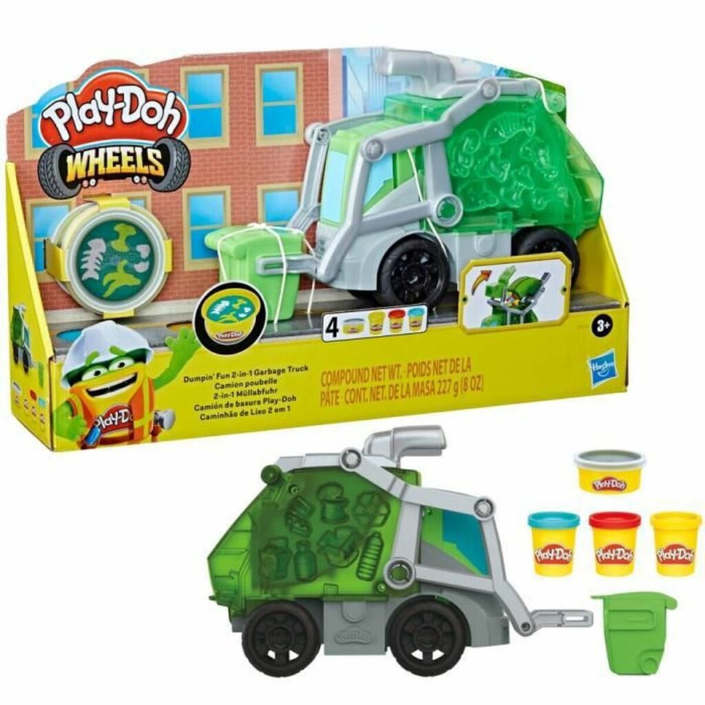 Παιχνίδι με Πλαστελίνη Play-Doh Garbage Truck