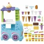 Παιχνίδι με Πλαστελίνη Play-Doh Giant Ice Cream Truck 25 Τεμάχια Παγωμένο