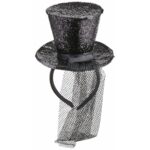Καπέλο Limit Costumes Μαύρη χήρα Μαύρο