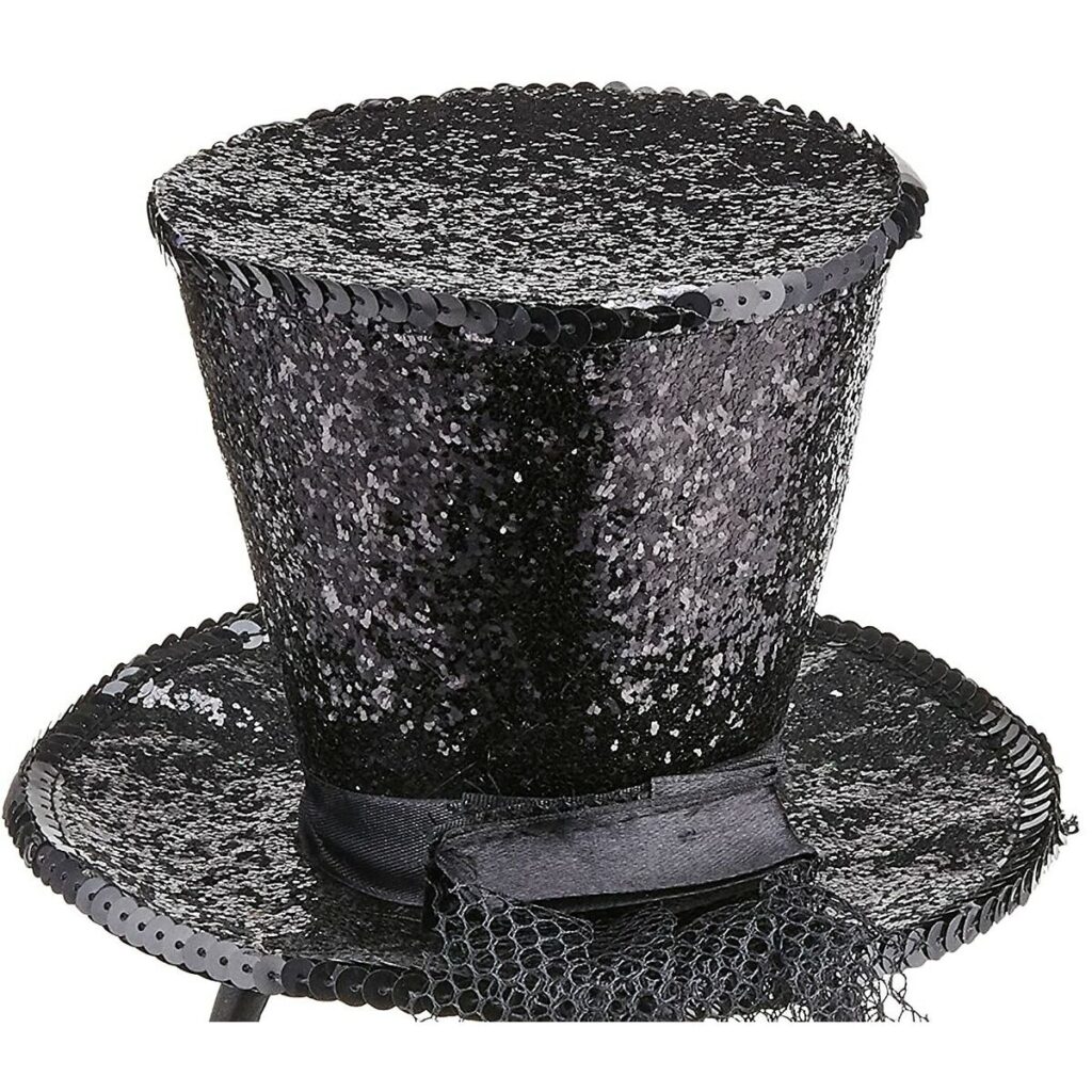 Καπέλο Limit Costumes Μαύρη χήρα Μαύρο