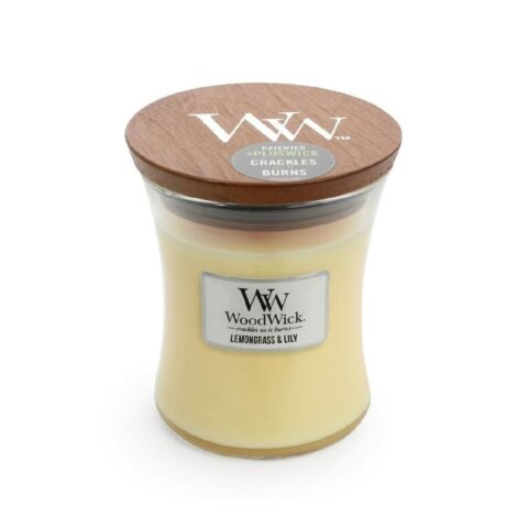 Αρωματικό Κερί Woodwick Medium Hourglass Candles Lemongrass & Lily 275 g