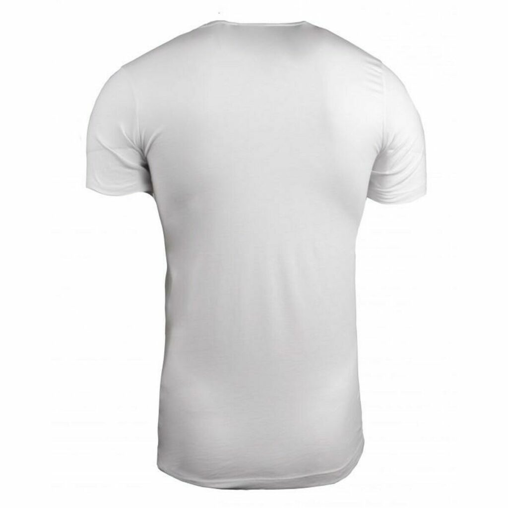 Ανδρική Μπλούζα με Κοντό Μανίκι Umbro 64887U 096 Λευκό