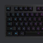 Πληκτρολόγιο Logitech Lightsync G512 Gaming Μαύρο Φωτισμός RGB AZERTY