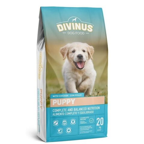 Φαγητό για ζώα Divinus Puppy Κουτάβι / Junior Κοτόπουλο 20 kg