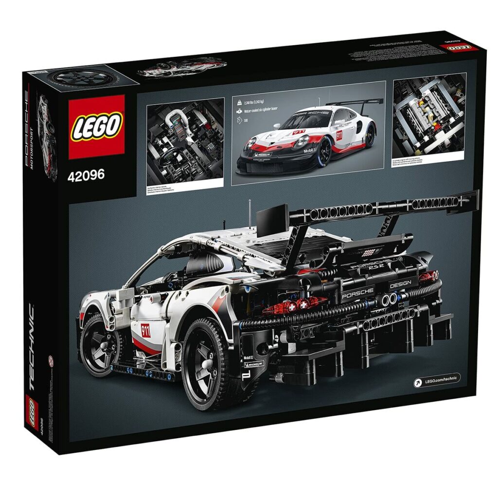 Παιχνίδι Kατασκευή   Lego Technic 42096 Porsche 911 RSR         Πολύχρωμο
