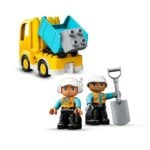 Playset Lego Construction 10931 Truck and Backhoe