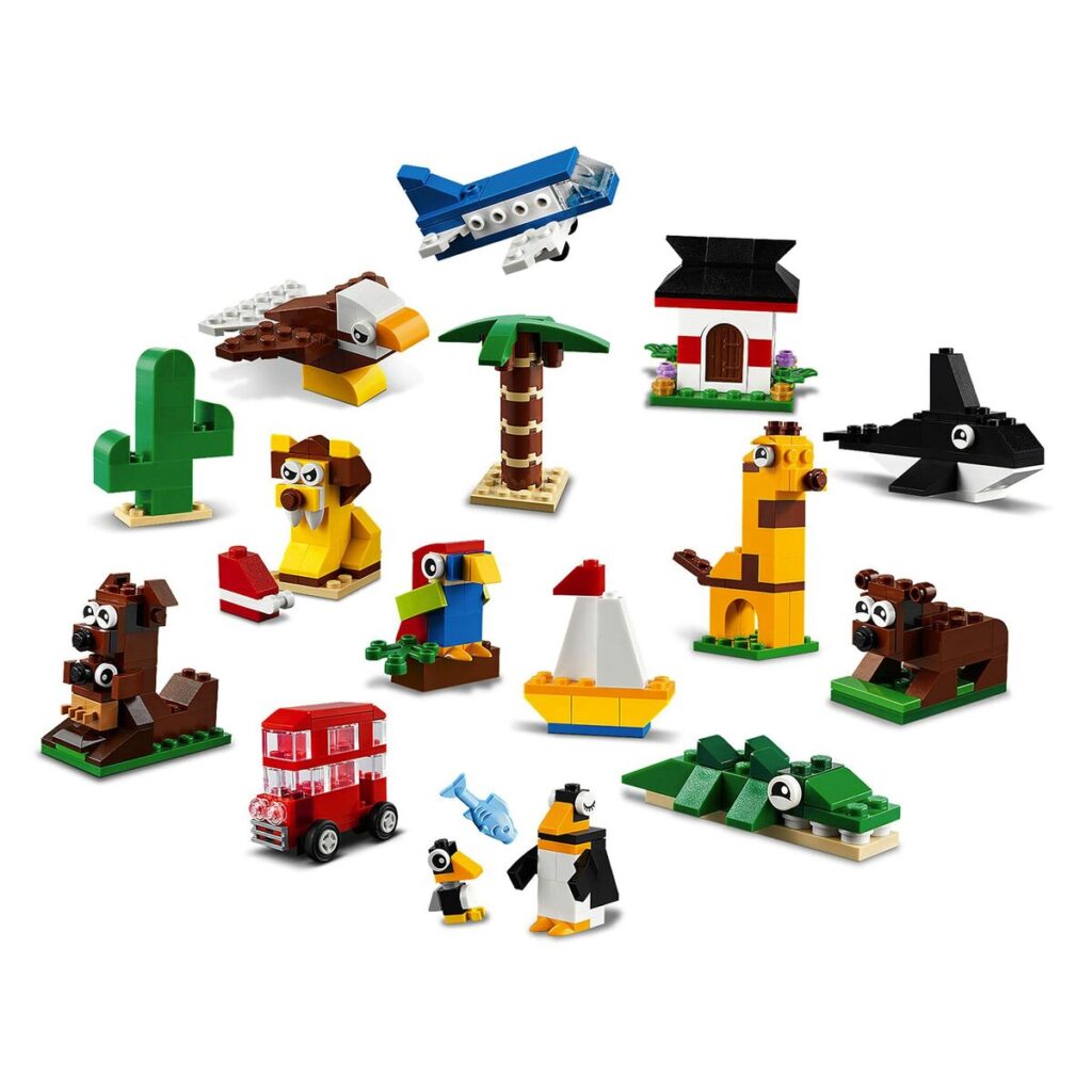 Playset Lego 11015 Classic Creative Bricks 'Around the World' (15 Τεμάχια)