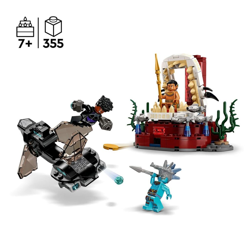 Παιχνίδι Kατασκευή Lego Marvel 76213 The Throne Salle of King Namor