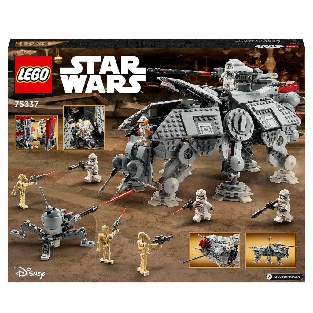 Playset   Lego Star Wars 75337 AT-TE Walker         1082 Τεμάχια