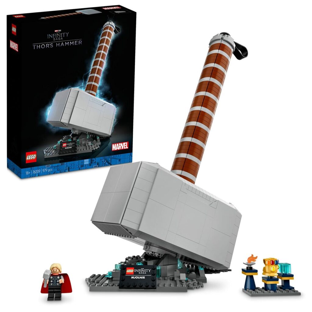 Playset   Lego 76209 Marvel Avengers Infinity Saga: Thor's Hammer         979 Τεμάχια