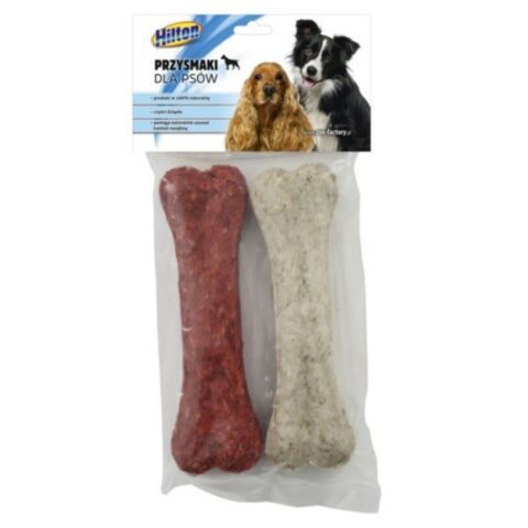 Σνακ για τον Σκύλο Hilton Κόκαλο Κρέας 2 x 60 g