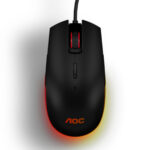 Ποντίκι AOC GM500 Μαύρο