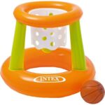Φουσκωτό Παιχνίδι Intex Πορτοκαλί Πράσινο Καλάθι Mπάσκετ 67 x 55 cm