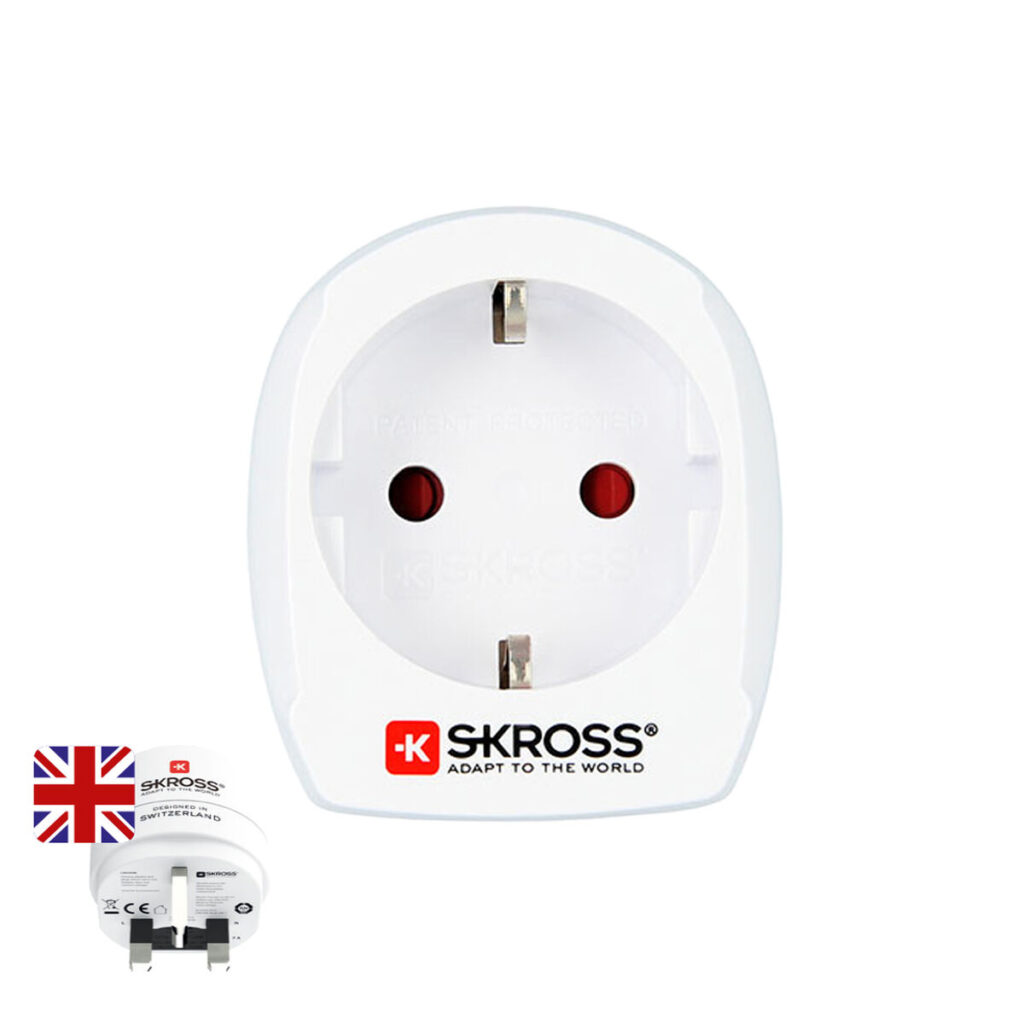 Αντάπτορας Ρεύματος Skross 1500230-E Ευρωπαϊκή Ηνωμένο Βασίλειο