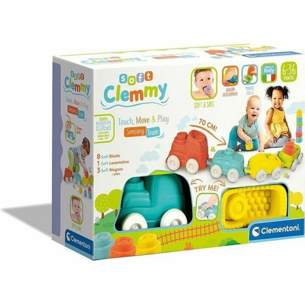 Εκπαιδευτικό παιχνίδι Clementoni Clemmy sensory train
