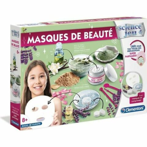 Σετ μακιγιάζ για παιδιά Clementoni Science & Jeu  Beauty masks (FR) Πολύχρωμο