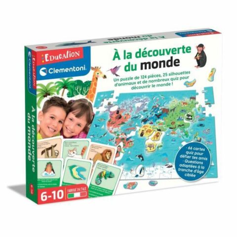 Εκπαιδευτικό παιχνίδι Clementoni À la découverte du monde (FR)