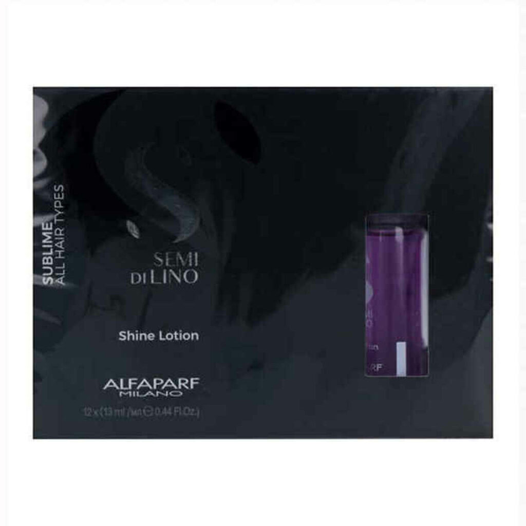 Προστατευτική Θεραπεία Μαλλιών Semi di Lino Sublime Shine Lotion Alfaparf Milano (12 x 13 ml)