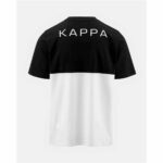 Ανδρική Μπλούζα με Κοντό Μανίκι Kappa Edwin CKD Λευκό Μαύρο