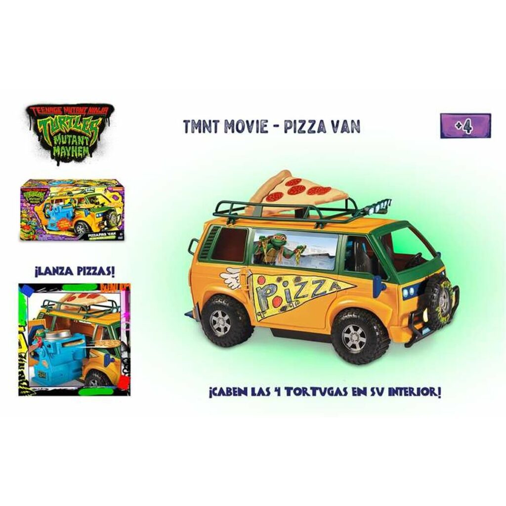 Τροχόσπιτο Teenage Mutant Ninja Turtles Pizza Van