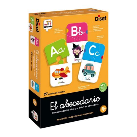 Εκπαιδευτικό παιχνίδι Diset El Abecedario 54 Τεμάχια