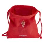 Σχολική Τσάντα με Σχοινιά Real Sporting de Gijón Κόκκινο