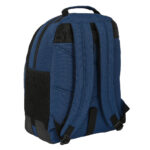 Σχολική Τσάντα BlackFit8 Urban Μαύρο Ναυτικό Μπλε (32 x 42 x 15 cm)