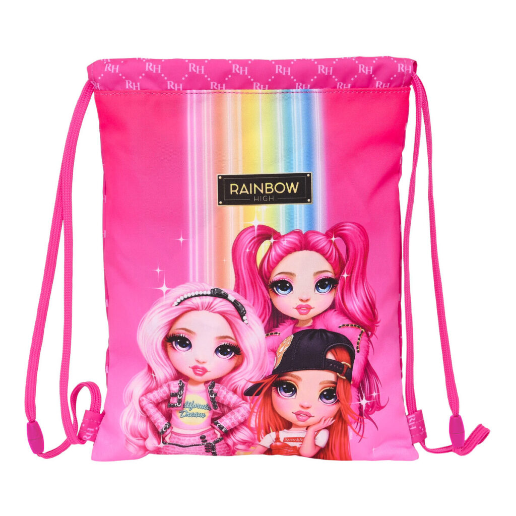 Παιδική Τσάντα Σακίδιο Rainbow High Φούξια 26 x 34 x 1 cm