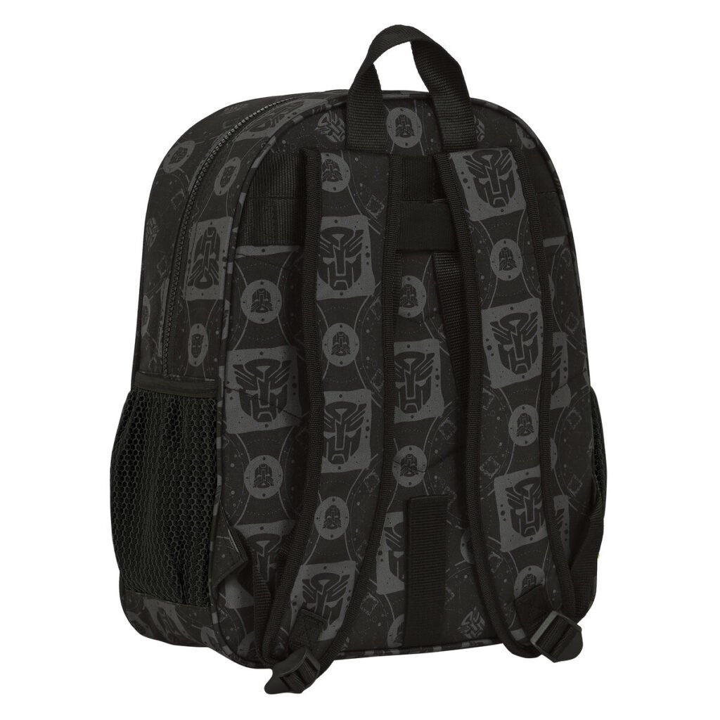Σχολική Τσάντα Transformers 32 x 38 x 12 cm Μαύρο