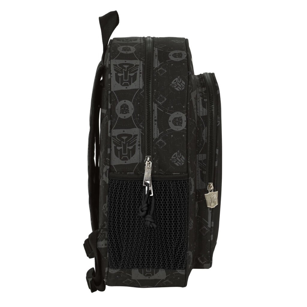 Σχολική Τσάντα Transformers 32 x 38 x 12 cm Μαύρο