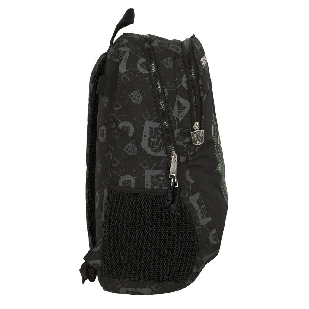 Σχολική Τσάντα Transformers Μαύρο 32 x 44 x 16 cm