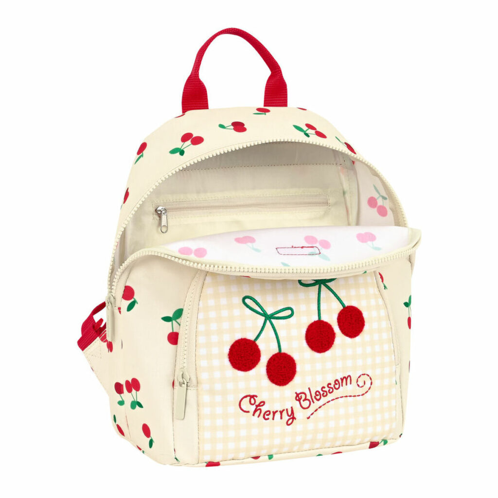 Παιδική Τσάντα Safta Cherry Mini Μπεζ (25 x 30 x 13 cm)