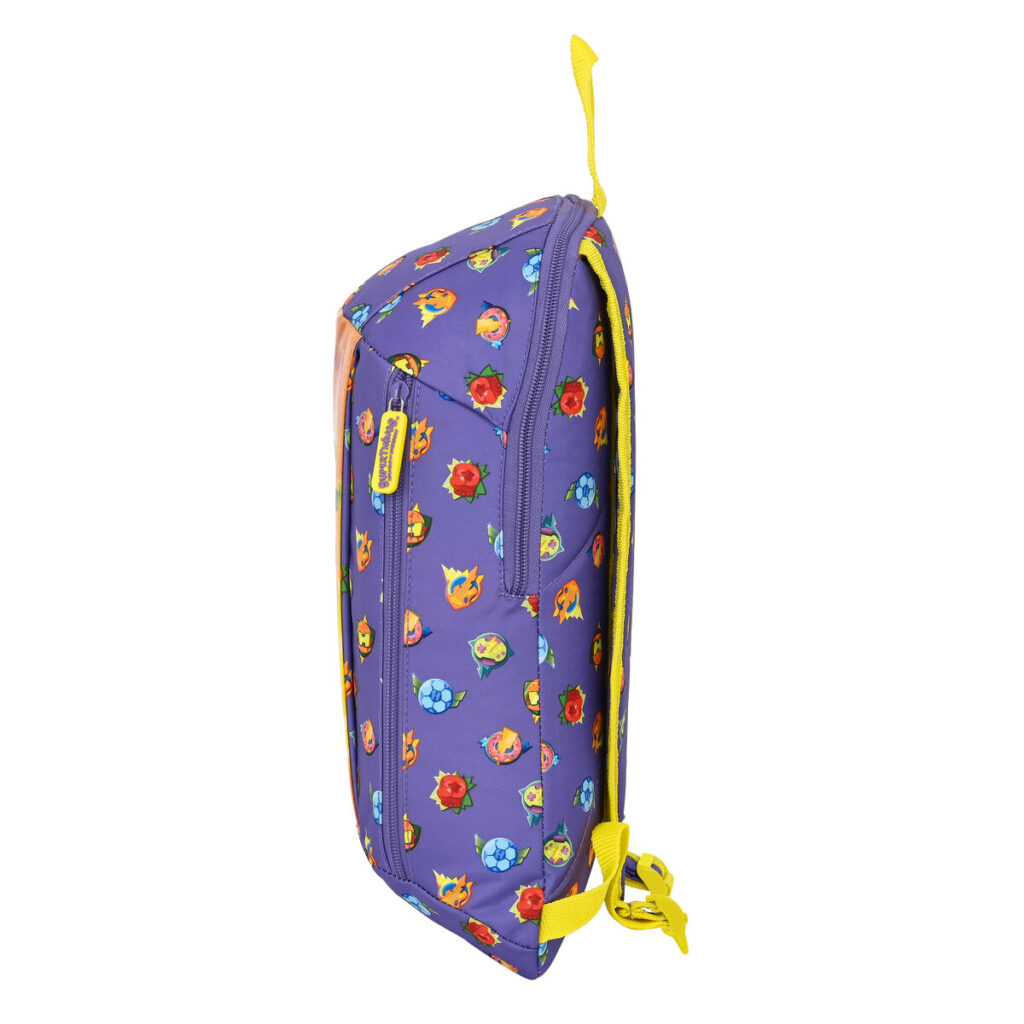 Παιδική Τσάντα SuperThings Guardians of Kazoom Mini Μωβ Κίτρινο (22 x 39 x 10 cm)