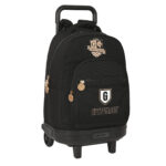 Σχολική Τσάντα με Ρόδες Harry Potter Bravery Μαύρο 33 X 45 X 22 cm