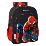Σχολική Τσάντα Spider-Man Hero Μαύρο 33 x 42 x 14 cm