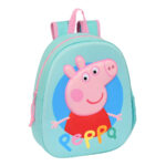Σχολική Τσάντα Peppa Pig Τυρκουάζ