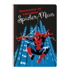 Σημειωματάριο Spider-Man Hero Μαύρο A4 80 Φύλλα
