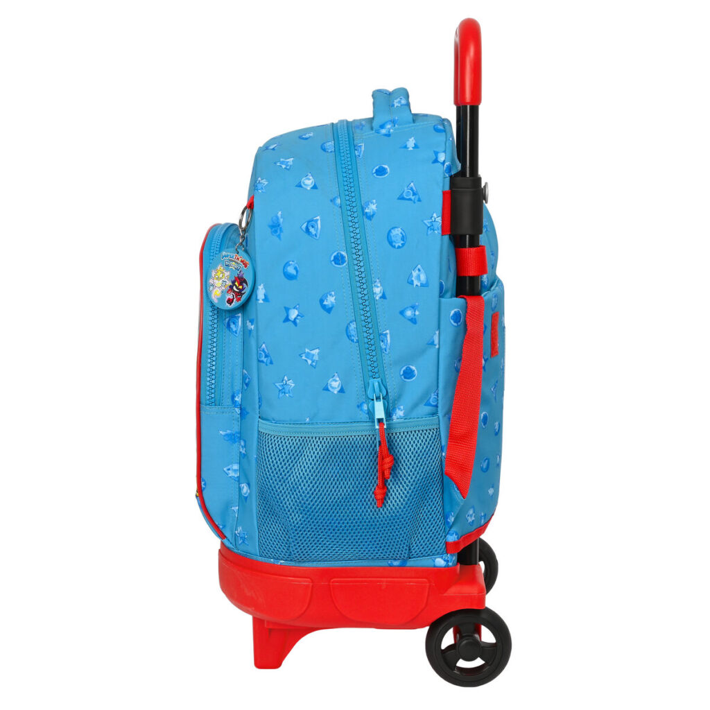 Σχολική Τσάντα με Ρόδες SuperThings Rescue force 33 x 45 x 22 cm Μπλε