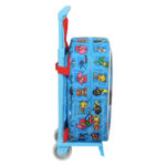 Σχολική Τσάντα με Ρόδες PJ Masks Μπλε 22 x 27 x 10 cm