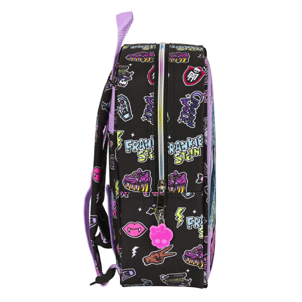 Σχολική Τσάντα Monster High Creep Μαύρο 22 x 27 x 10 cm
