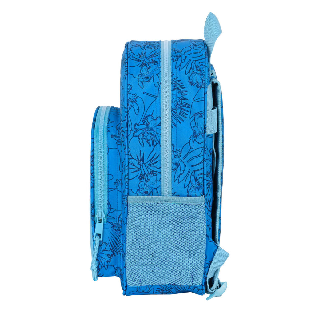 Σχολική Τσάντα Stitch Μπλε 26 x 34 x 11 cm
