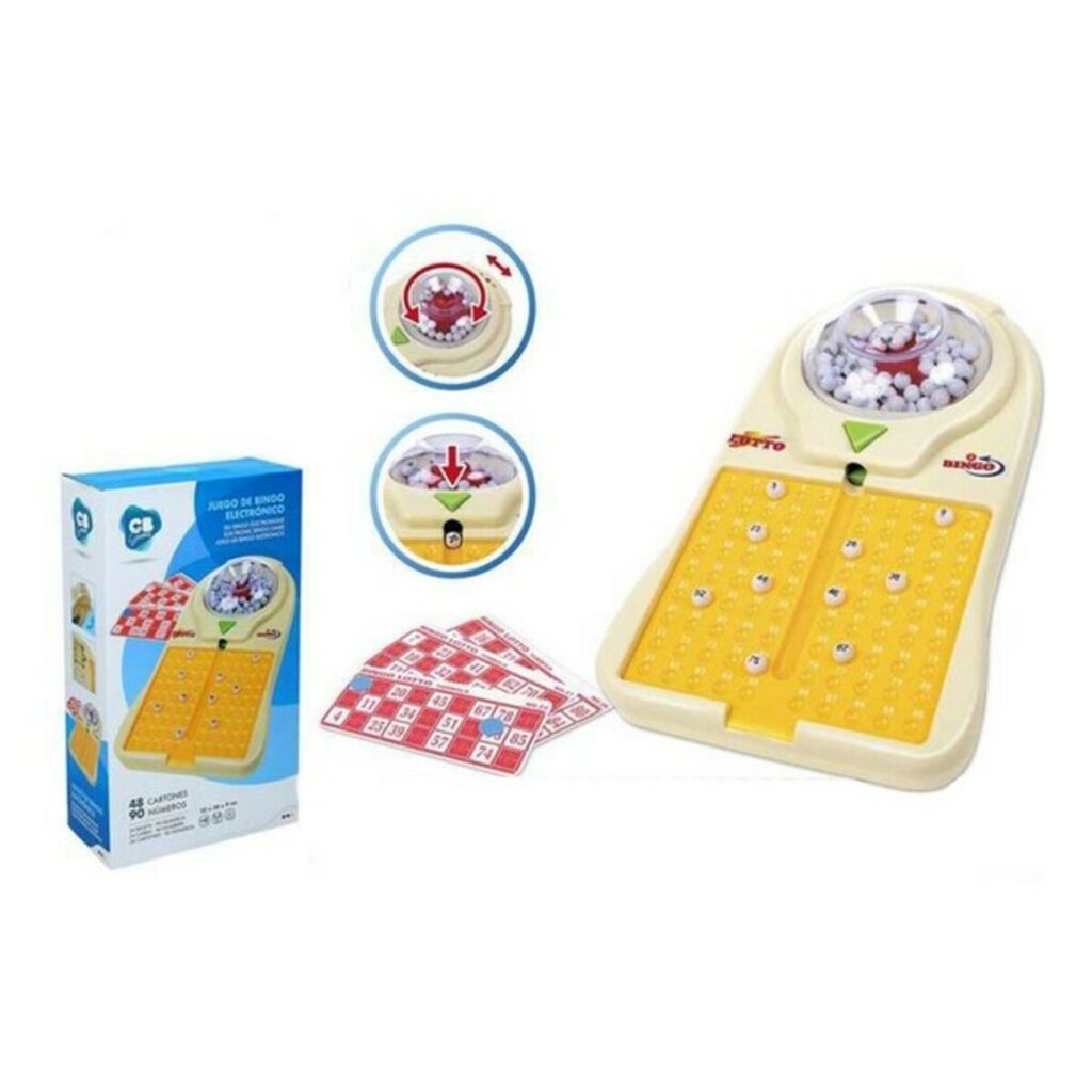Bingo CB Games Colorbaby 25680 Κίτρινο Χαρτόνι Πλαστική ύλη Electric