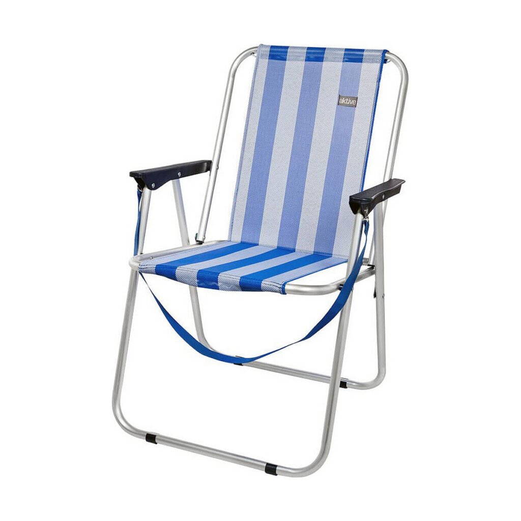 πτυσσόμενη καρέκλα Colorbaby Ναύτης Λευκό Ναυτικό Μπλε 44 x 45 x 76 cm